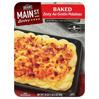 Resers Main St Bistro Side Zesty Au Gratin Potato With Bacon - 20 OZ - Image 1