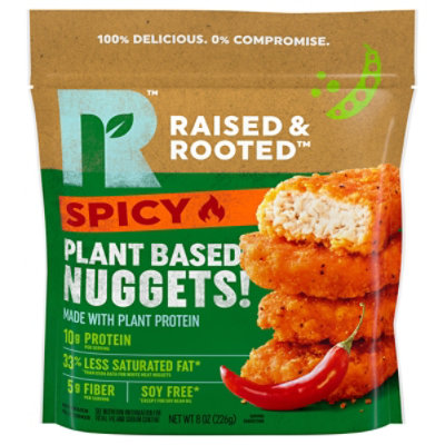 Raised & Rooted Spicy Nuggets Made With Plants - 8 OZ - Image 3