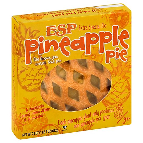 Esp Pie Pineapple Baked 8 Inch - EA