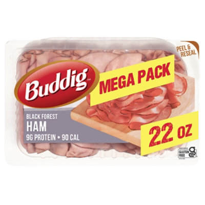 Buddig Black Forest Ham Mega Tray - 22 OZ