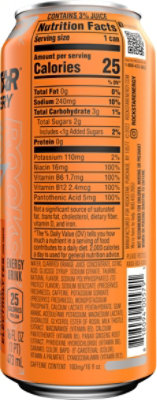 Rockstar Recovery Energy Drink Orange 16 Fluid Ounce Can - 16 FZ - Image 6