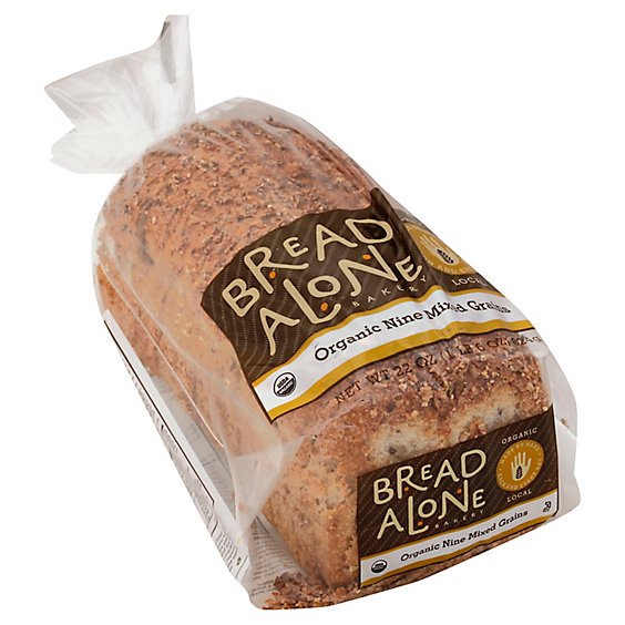 Community Grains Bread Pb Cracked Whole Wheat Nat W/bags - 18 OZ