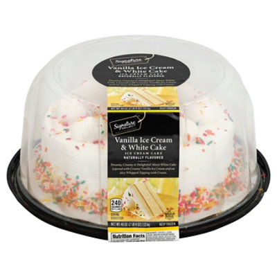 Ice Cream Cake White Cake Van Ic 8in - EA - Image 1