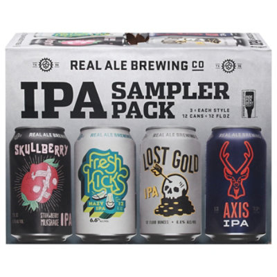 Real Ale IPA Sampler In Cans - 12-12 Fl. Oz. - Image 3