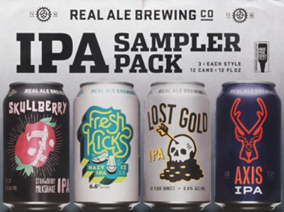 Real Ale IPA Sampler In Cans - 12-12 Fl. Oz. - Image 2