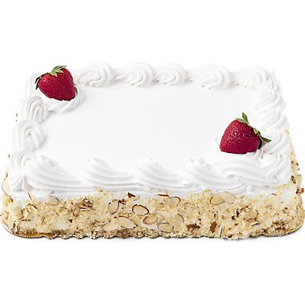 In-store Bakery Tres Leches Cake Strawberry 1/4 Sheet - EA - Image 1