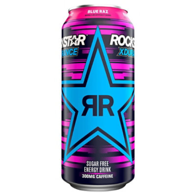 Rockstar Energy Drink 4 Flavor Xdurance 300mg Caffeine Variety