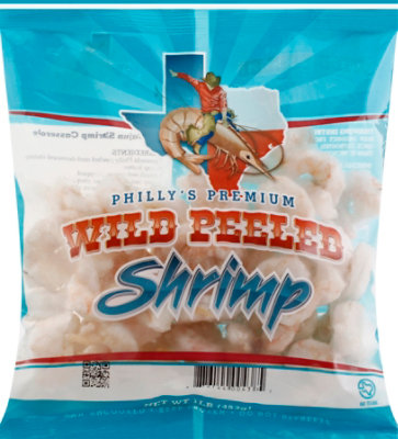 Phillys Premium Shrimp Gulf Peeled & Deveigned Frozen Wild - LB - Image 2