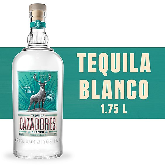 Cazadores Blanco Tequila - 1.75 Liter