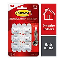 3M Command Mini Hooks - Each - Image 1