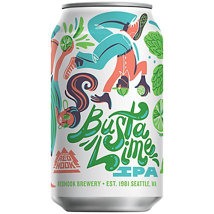 Redhook Busta Lime IPA Can - 12 Fl. Oz. - Image 1