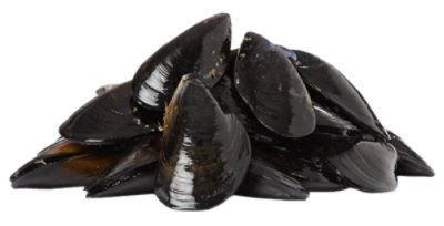 Mussels Black Pacific Fresh Farmed - 1 Lb