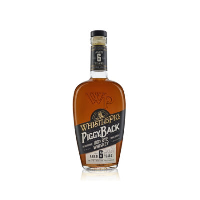 Whistlepig Piggy Back Rye Whiskey 6yr - 750 ML (Limited quantities may be available in store)