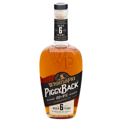 Whistlepig Piggy Back Rye Whiskey 6yr - 750 ML (Limited quantities may be available in store) - Image 3