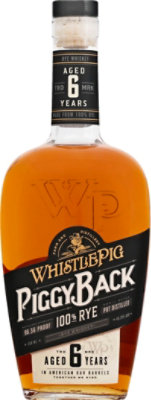 Whistlepig Piggy Back Rye Whiskey 6yr - 750 ML (Limited quantities may be available in store) - Image 2