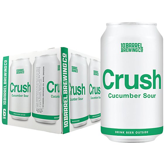 10 Barrel Brewing Co. Crush Cucumber Sour Ale Cans - 6-12 Fl. Oz.