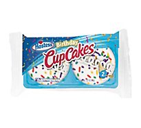 Hostess Birthday Cupcakes Frosted Cupcakes Single Serve 2 Count - 3.27 Oz