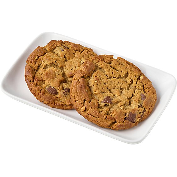 In-store Bakery Cookies Jumbo Peanut Butter Cup 2 Count - EA