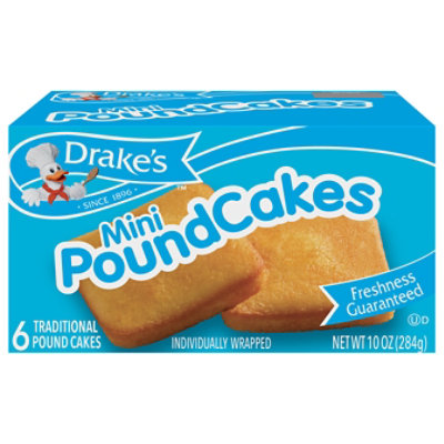 Drakes Mini Pound Cakes Family Pack - 10 OZ - Image 3