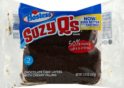 Hostess Chocolate Suzy Q - 5.19 OZ - Image 2