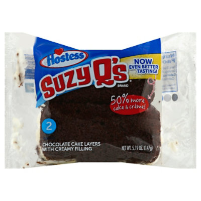 Hostess Chocolate Suzy Q - 5.19 OZ - Image 1