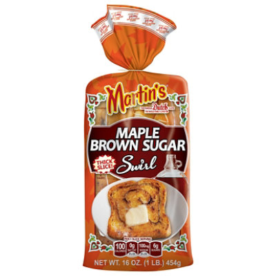 Martins Maple Brown Sugar Swirl Potato Bread - 16 OZ - Image 2