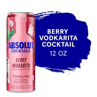 Absolut Berry Vodkarita Can - 355 ML - Image 2