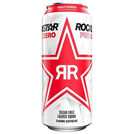 Rockstar Pure Zero Energy Drink Punch - 16 FZ - Image 3
