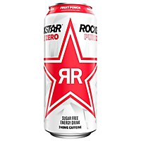 Rockstar Pure Zero Energy Drink Punch - 16 FZ - Image 2