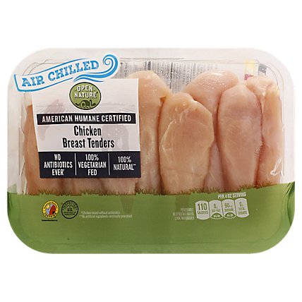 Open Nature Chicken Tenders Air Chill - 1 LB - Image 1