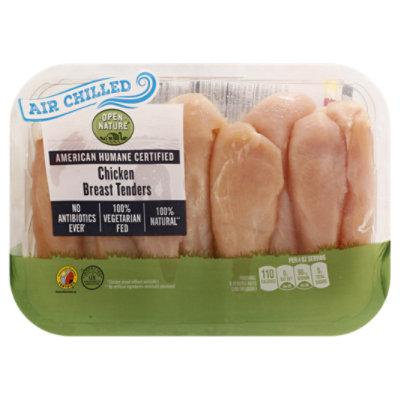 Just Bare Seasoned Savory Chicken Breast Fillets 24 oz, Organic Chicken  Breasts & Tenders