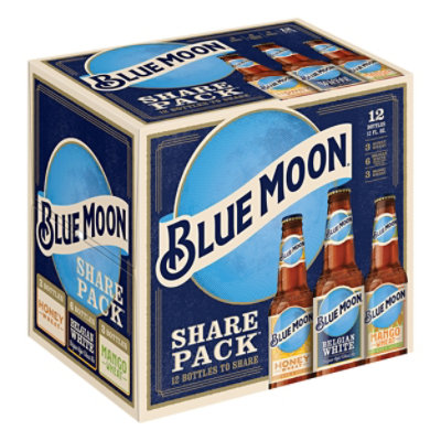 Blue Moon Variety Pack In Bottles - 12-12 FZ