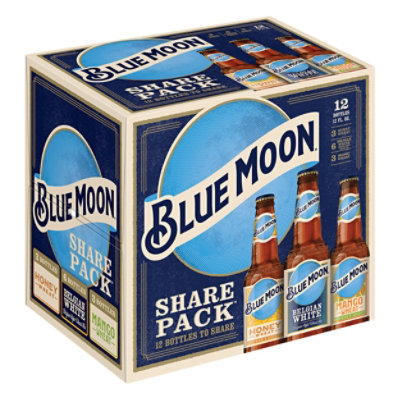  Blue Moon Variety Pack In Bottles - 12-12 FZ 