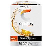 Celsius Orange Tea 4pk - 48 OZ