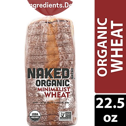 Naked Bread Organic Sandwich Bread Minimalist Wheat - 22.5 Oz - Image 1