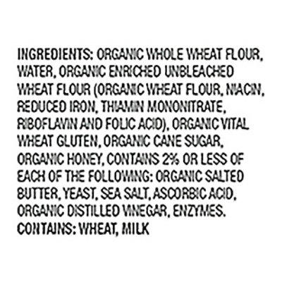 Naked Bread Organic Sandwich Bread Minimalist Wheat - 22.5 Oz - Image 4