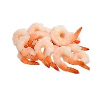 Shrimp Cooked 8-12 Count Tail On Service Case - 1.00 Lb