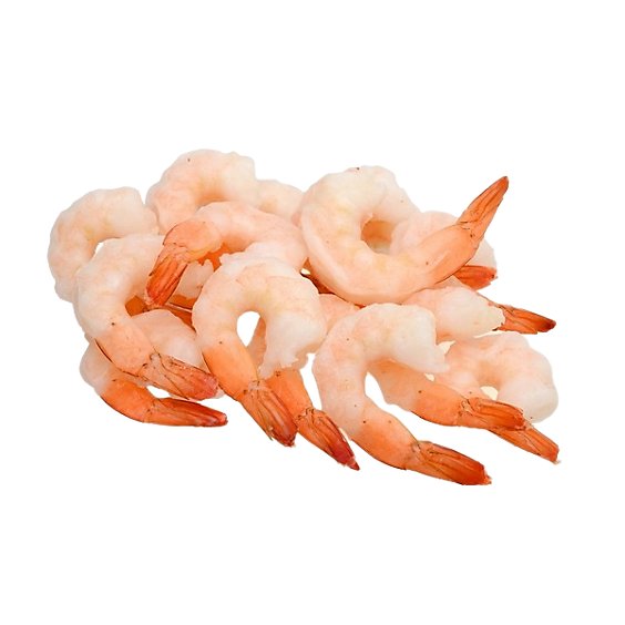 Shrimp Cooked 8-12 Count Tail On Service Case - 1.00 Lb