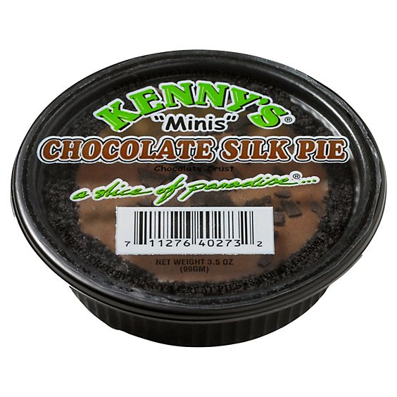 Kennys Great Pies Chocolate Silk Mini - 3.5 OZ