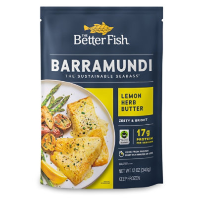 Australis Barramundi Lemon Herb Butter Frozen - 12 OZ