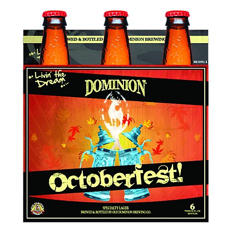 Dominion Seasonal Beer Bottles - 6-12 FZ