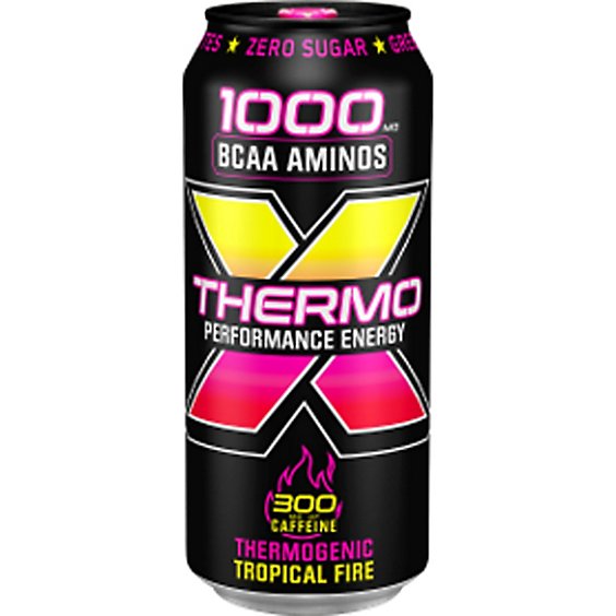 Rockstar Energy Drink Thermo Tropical Fire - 16 FZ