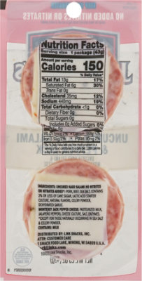 Jack Links Beef And Pork Hard Salami And Pepper Jack Cheese - 1.5 OZ - Image 6