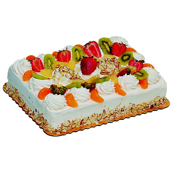 Cake Tres Leches 1/4 Sheet Decorated - EA