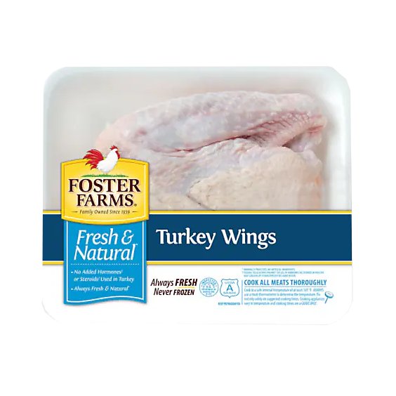 Foster Farms All Natural Turkey Wings - LB