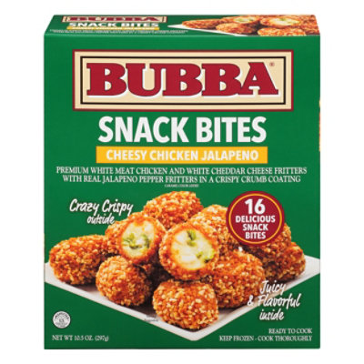 BUBBA Cheesy Chicken Jalapeno Snack Bites - 10.5 OZ - Image 3