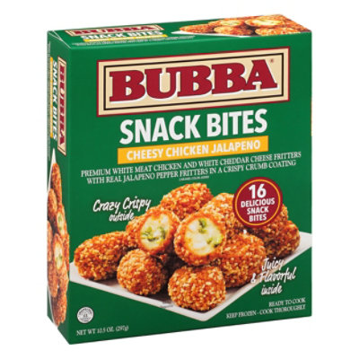 BUBBA Cheesy Chicken Jalapeno Snack Bites - 10.5 OZ - Image 1