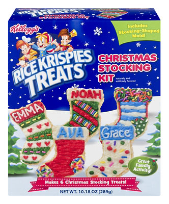 Rice Krispy Treat Christmas Stocking Kit - Each