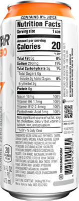 Rockstar Pure Zero Energy Drink Mandarin Orange - 16 FZ - Image 5