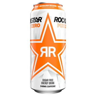 Rockstar® Pure Zero Silver Ice Energy Drink, 4 pk / 16 fl oz